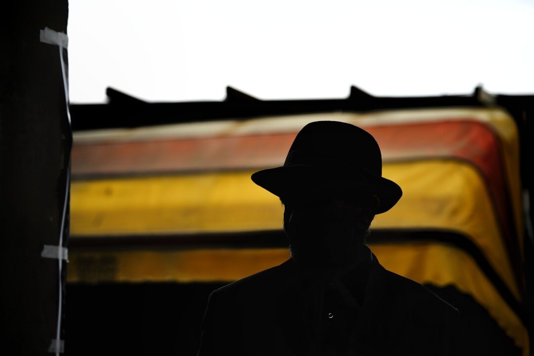 mysterious detective silhouette